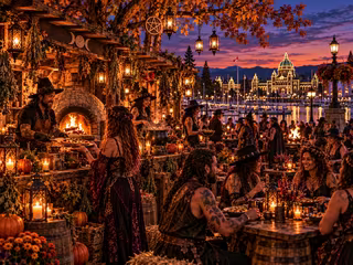 Food and treats at WitchFest