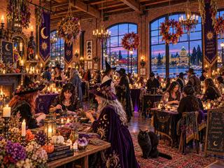 Indoor and outdoor fun at WitchFest