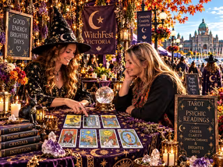 Psychics and healers at WitchFest
