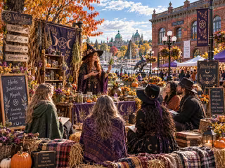 Workshops and crafts at WitchFest